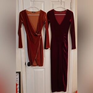 *Bundle* Fashion Nova Holiday Party Dresses | Both size Small.